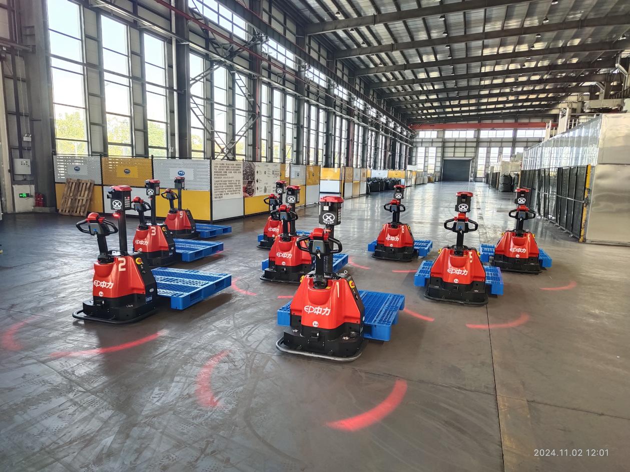 如何快速实现物料自动搬运？中力自动搬运车开箱即用快速智能升级